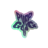 Purp Gang Rock Star Holographic Sticker