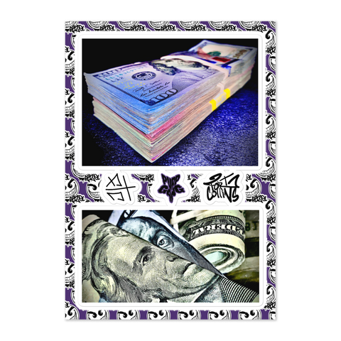 razel™ Money Shot Sticker Sheet