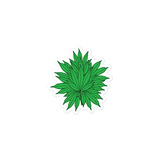 Marijuana Tree Star Sticker