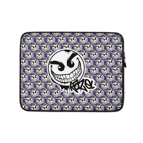 razel™ Gang Drip Face Motif Laptop Sleeve