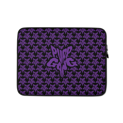 Purp Gang Rock Star Motif Laptop Sleeve