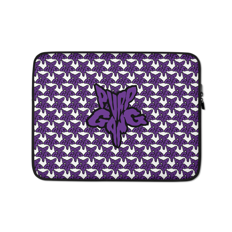 Purp Gang Rock Star Motif Laptop Sleeve