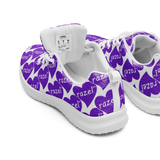 razel™ Purple Hearted Motif Sneakers