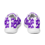 razel™ Purple Hearted Motif Sneakers