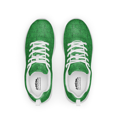 Marijuana Tree Star Motif Sneakers