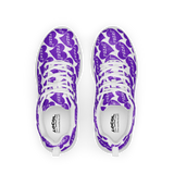 razel™ Purple Hearted Motif Sneakers