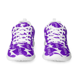 razel™ Purple Hearted Motif Sneakers