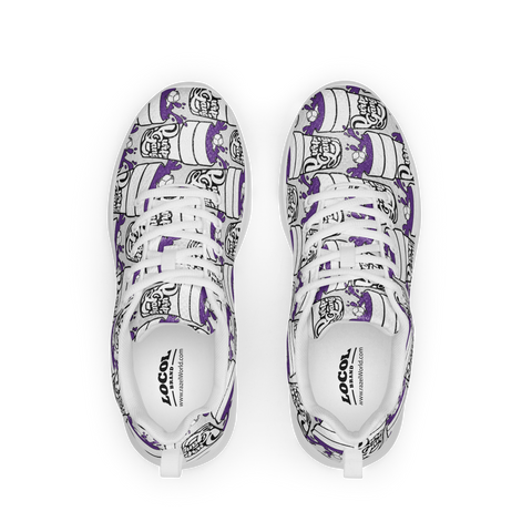 Purp Gang Double Cup Motif Sneakers