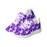 razel™ Purple Hearted Motif Sneakers