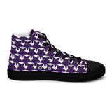 Purp Gang Rock Star Motif High Top Chucks