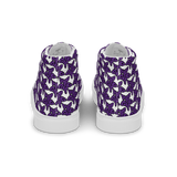 Purp Gang Rock Star Motif High Top Chucks