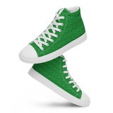 Marijuana Tree Star Motif High Top Chucks