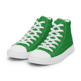 Marijuana Tree Star Motif High Top Chucks