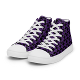 Purp Gang Rock Star Motif High Top Chucks