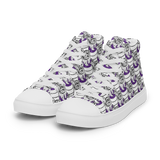 Purp Gang Double Cup Motif High Top Chucks