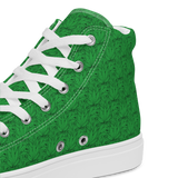 Marijuana Tree Star Motif High Top Chucks