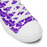 razel™ Purple Hearted High Top Chucks