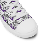 Purp Gang Double Cup Motif High Top Chucks