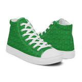 Marijuana Tree Star Motif High Top Chucks