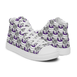 Purp Gang Double Cup Motif High Top Chucks