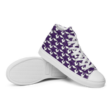 Purp Gang Rock Star Motif High Top Chucks