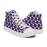 Purp Gang Rock Star Motif High Top Chucks