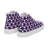 Purp Gang Rock Star Motif High Top Chucks