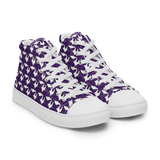 Purp Gang Rock Star Motif High Top Chucks