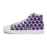 Purp Gang Rock Star Motif High Top Chucks