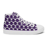 Purp Gang Rock Star Motif High Top Chucks