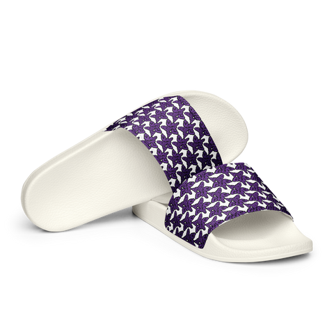 Purp Gang Rock Star Motif Slides