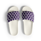 Purp Gang Rock Star Motif Slides