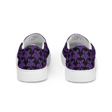 Purp Gang Rock Star Motif Slip-Ons