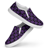 Purp Gang Rock Star Motif Slip-Ons