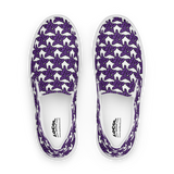 Purp Gang Rock Star Motif Slip-Ons