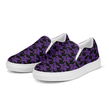 Purp Gang Rock Star Motif Slip-Ons