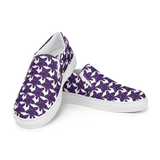 Purp Gang Rock Star Motif Slip-Ons