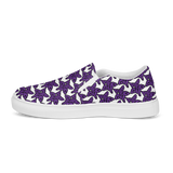 Purp Gang Rock Star Motif Slip-Ons