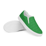 Marijuana Tree Star Motif Slip-Ons