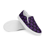 Purp Gang Rock Star Motif Slip-Ons