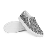 razel™ Face QR Code Motif Slip-Ons