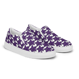 Purp Gang Rock Star Motif Slip-Ons