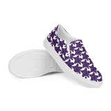 Purp Gang Rock Star Motif Slip-Ons