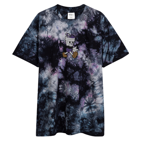 Dubb Cup Oversized Tye-Dye T-Shirt