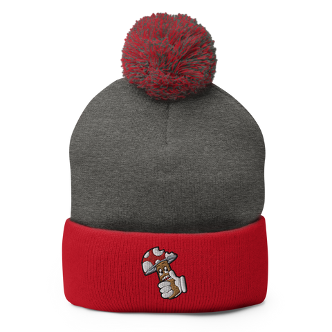 Boom Bite Pom-Pom Beanie