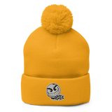 razel™ Gang Drip Face Pom-Pom Beanie