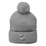 razel™ Gang Drip Face Pom-Pom Beanie