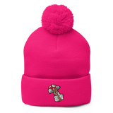 Boom Bite Pom-Pom Beanie