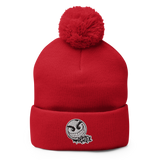 razel™ Gang Drip Face Pom-Pom Beanie