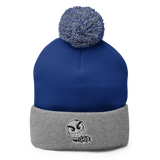 razel™ Gang Drip Face Pom-Pom Beanie